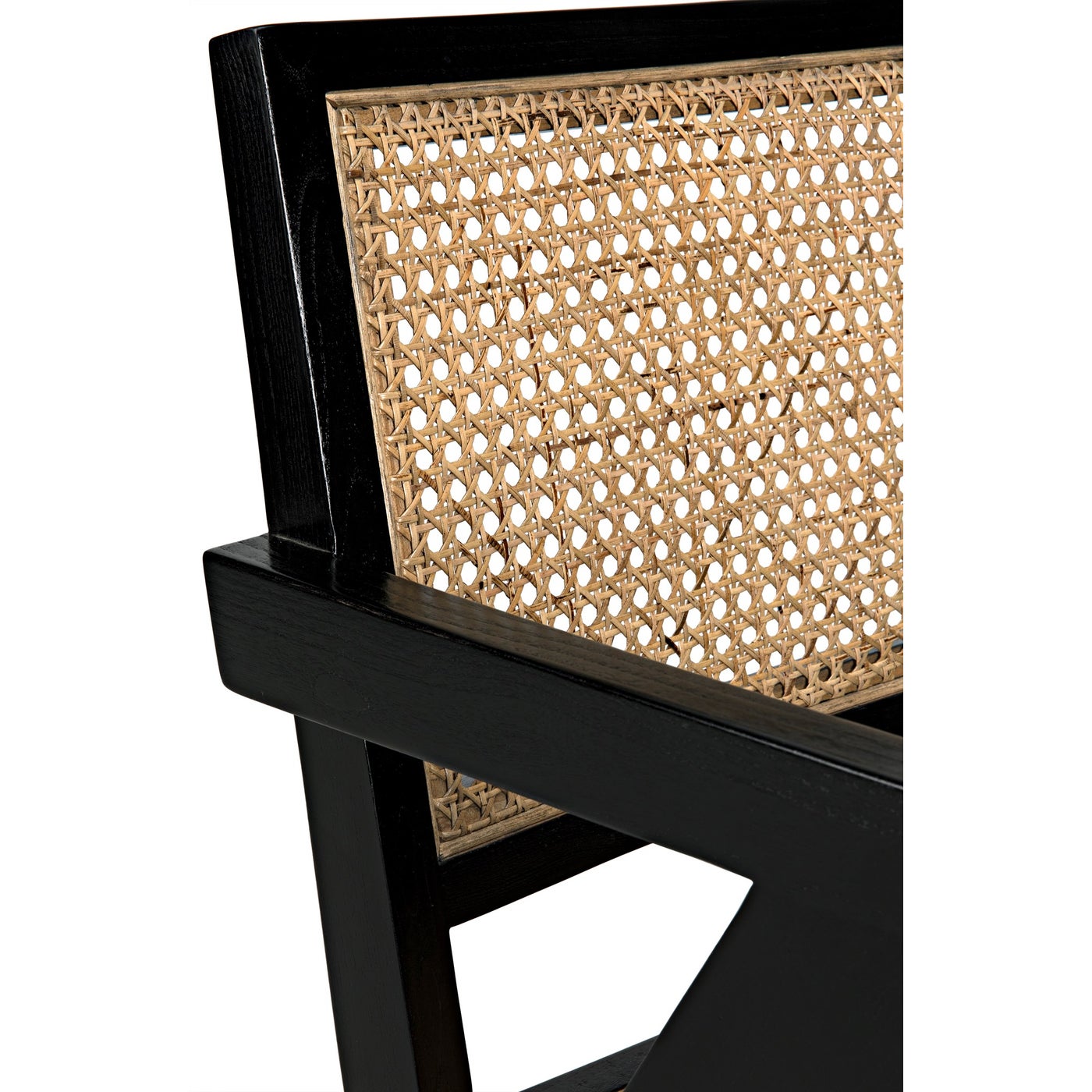 Noir James Relax Chair, Charcoal Black