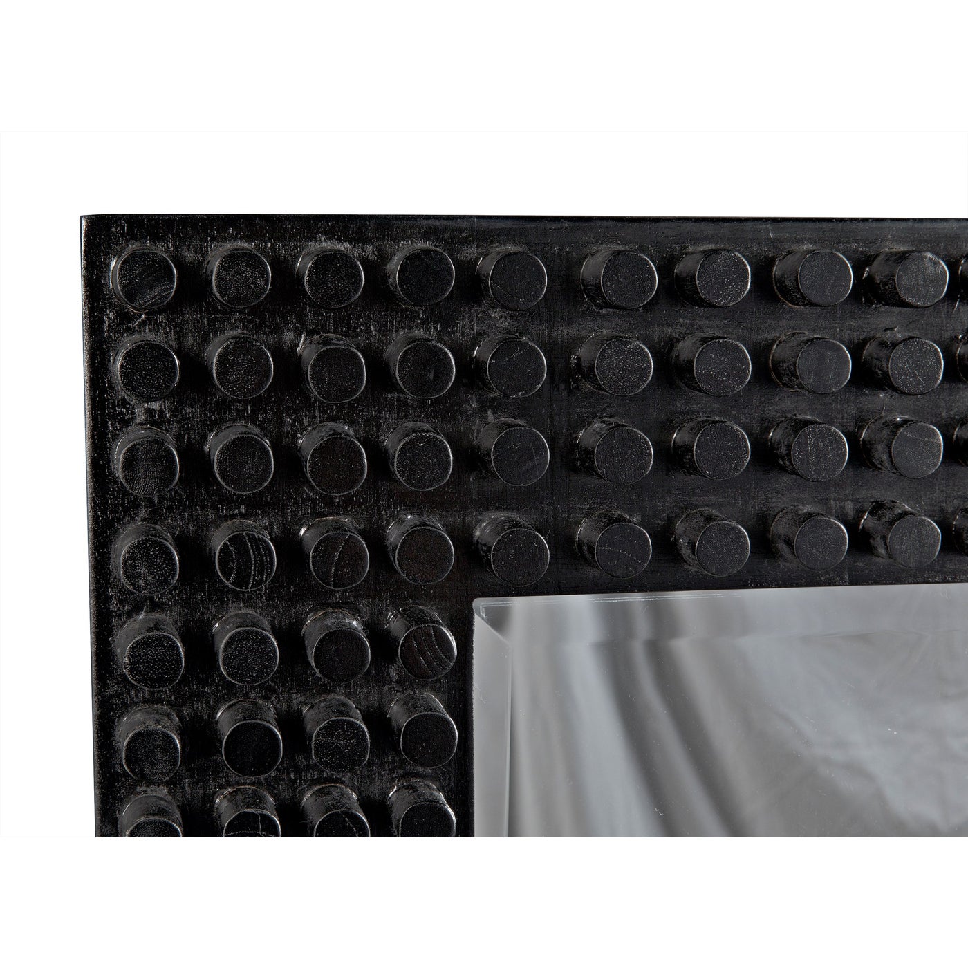 Noir Faustus Mirror, Charcoal Black