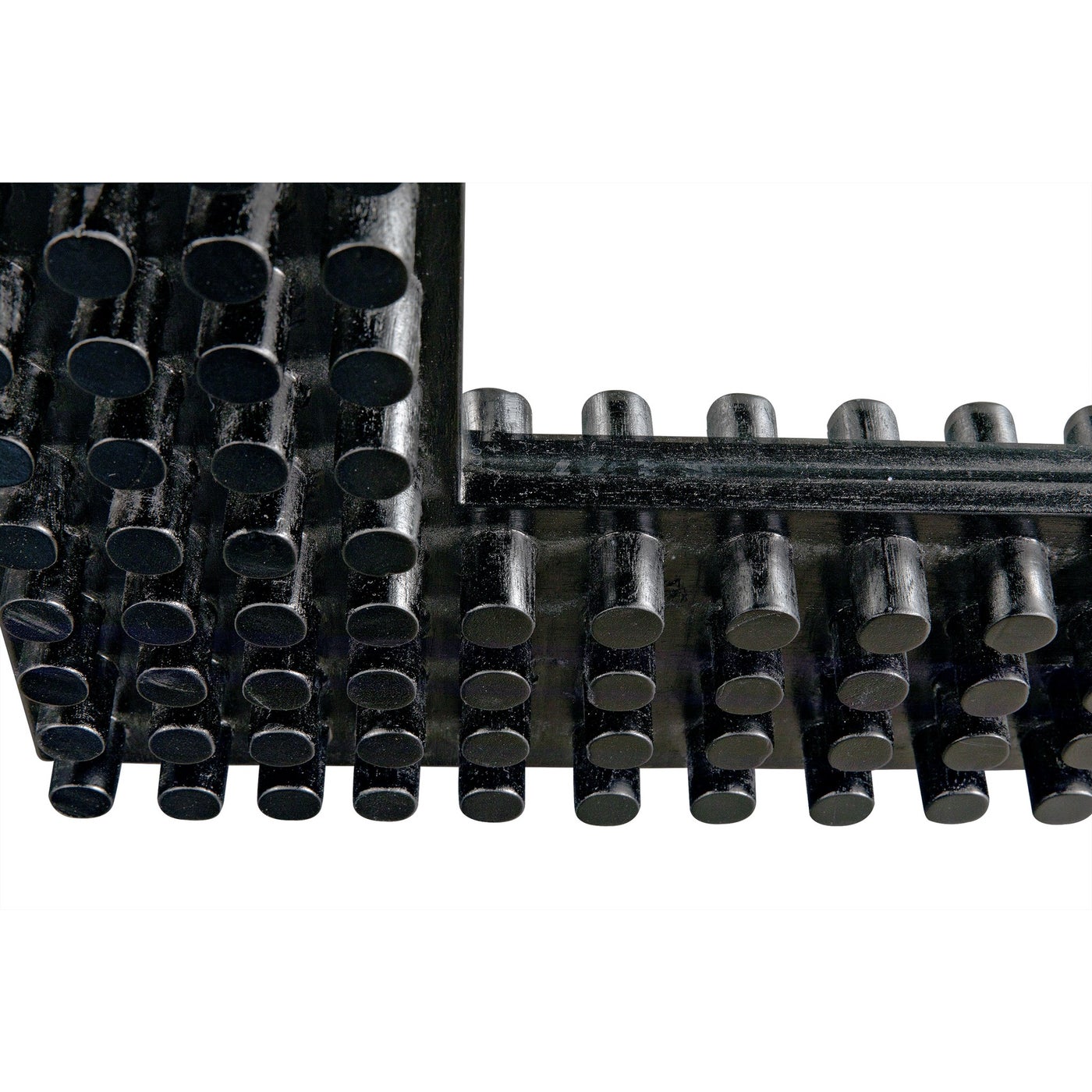 Noir Faustus Mirror, Charcoal Black