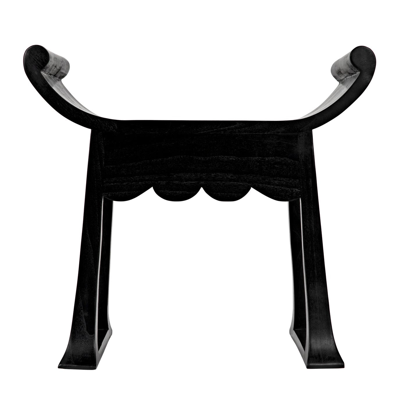 Noir Wey Side Table, Charcoal Black