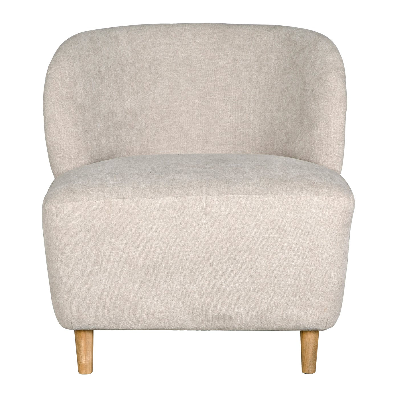 Noir Laffont Chair With Wheat Fabric
