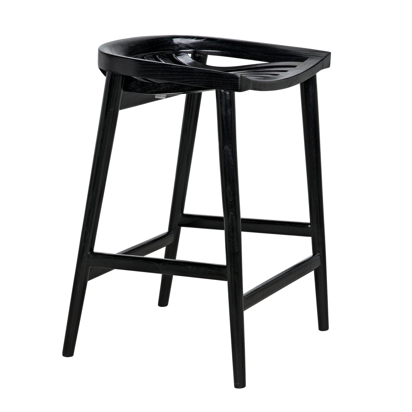 Noir Ronald Counter Stool