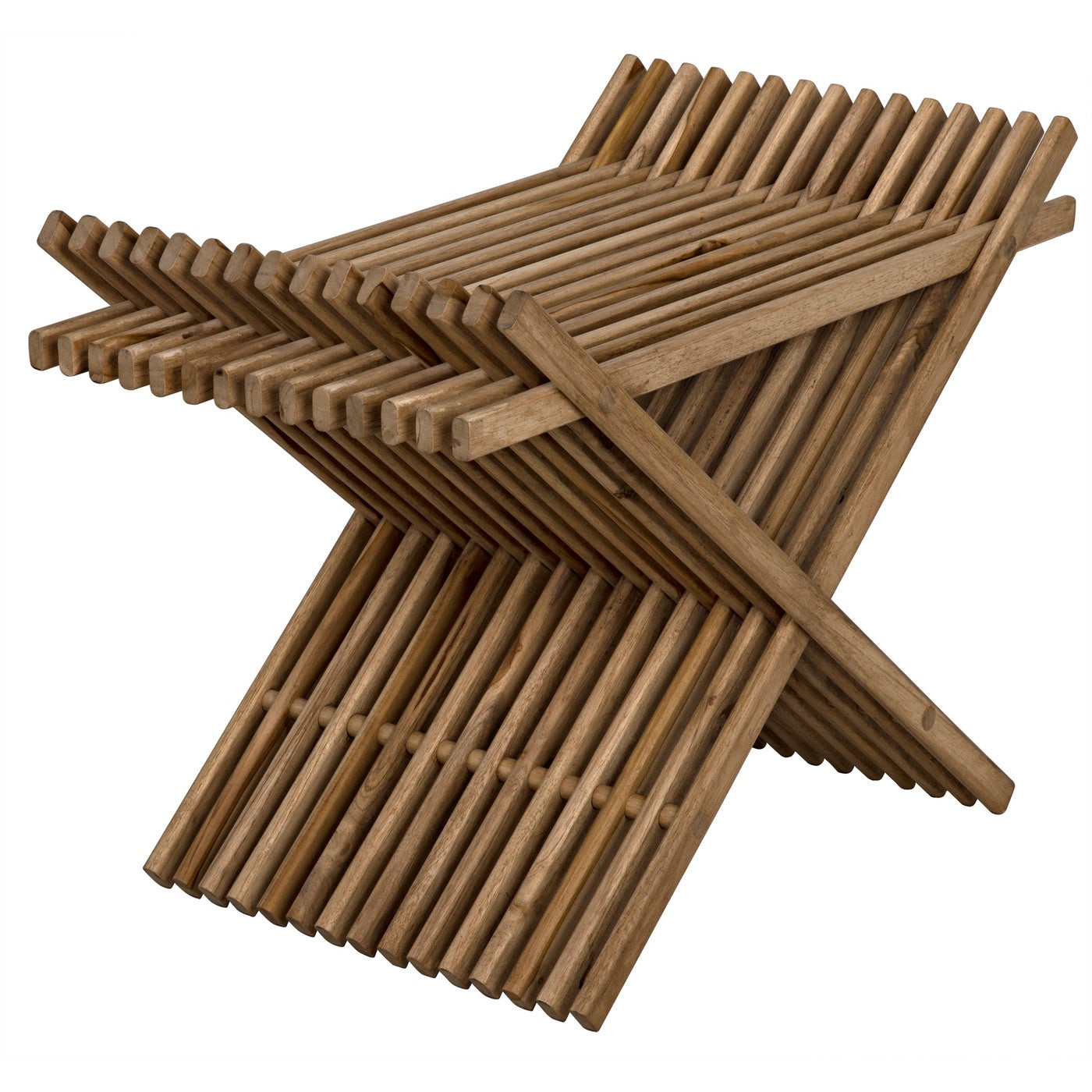 Noir Dede Stool, Teak