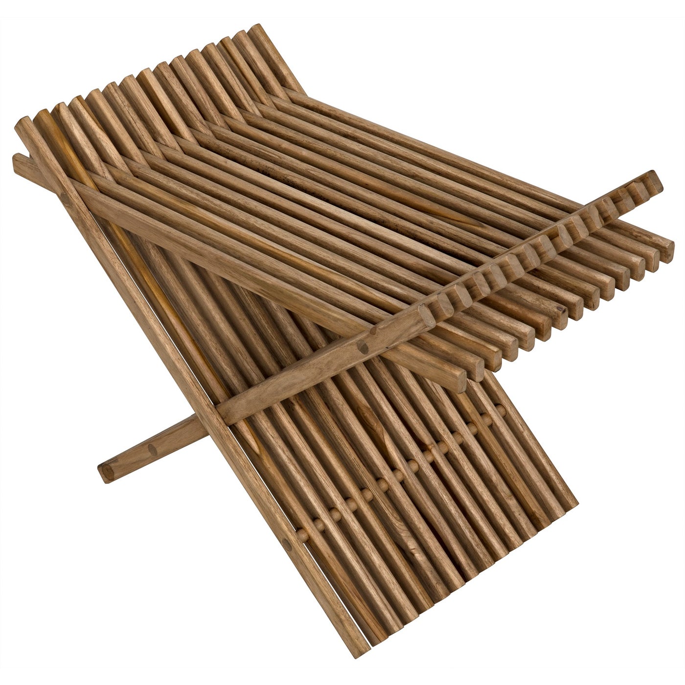 Noir Dede Stool, Teak