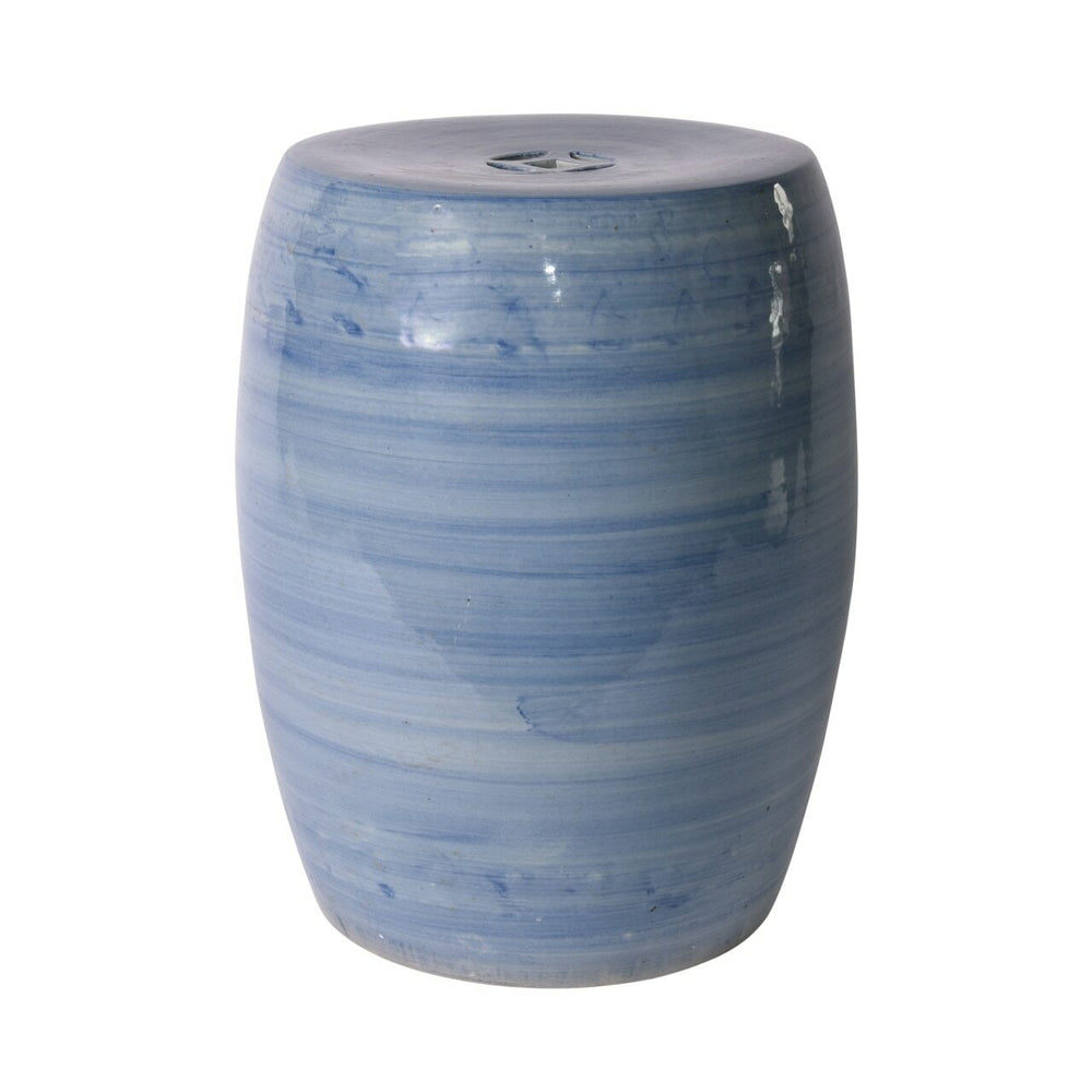 Denim Blue Village Garden Stool by Legends of Asia