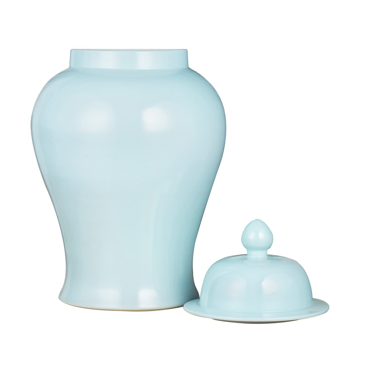 Icy Blue Temple Jar by Legend of Asia