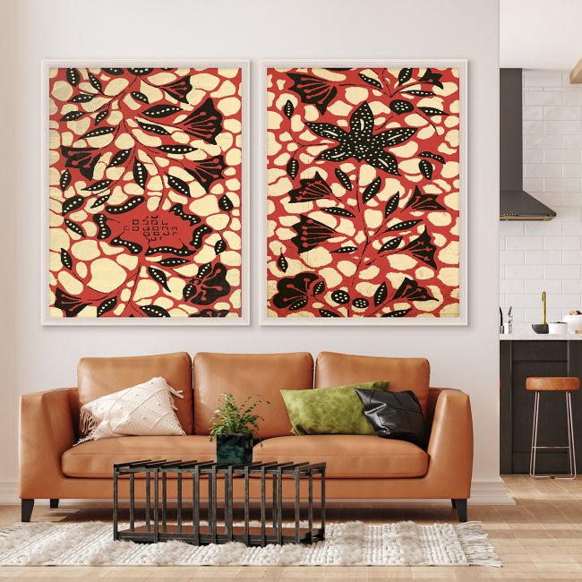 Natural Curiosities Arefa Textile Art, Series 1