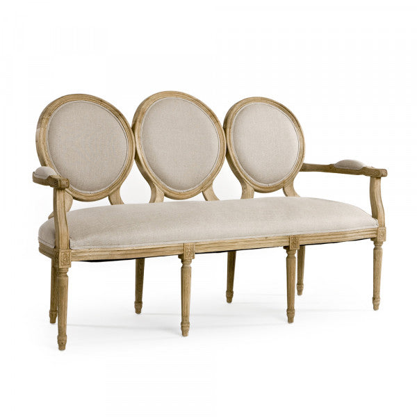 Zentique Medallion Settee