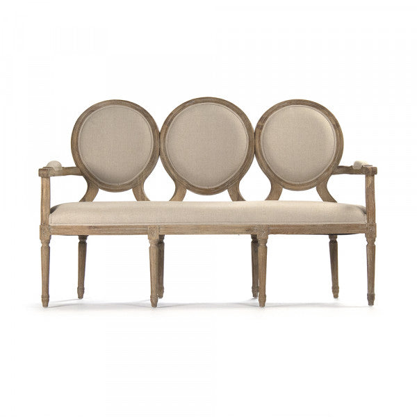 Zentique Medallion Settee