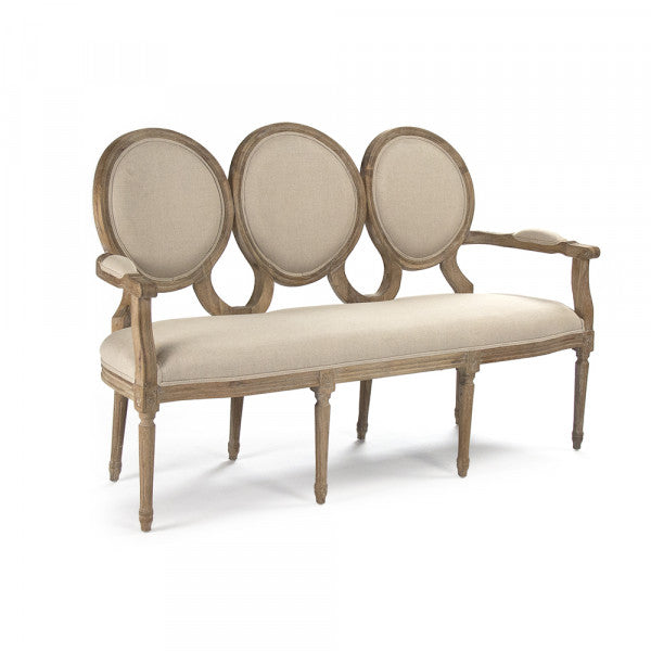 Zentique Medallion Settee