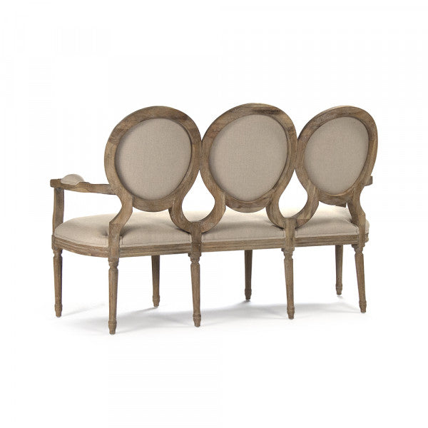 Zentique Medallion Settee