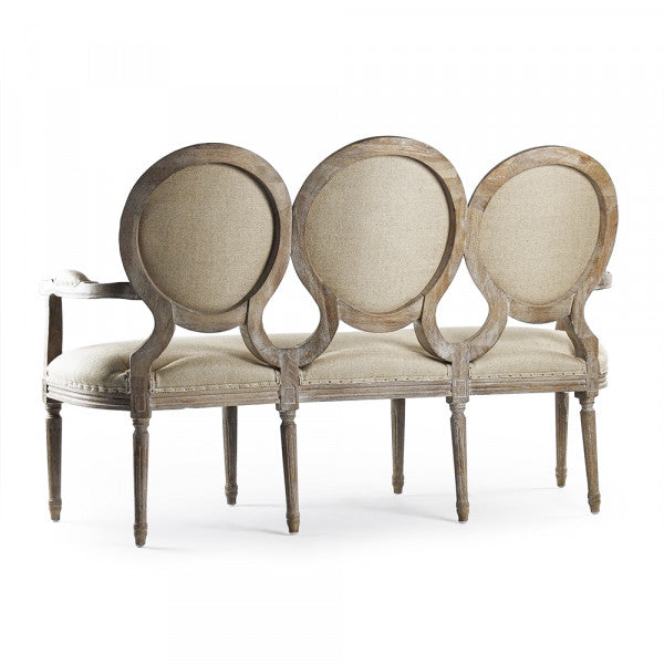 Zentique Medallion Settee