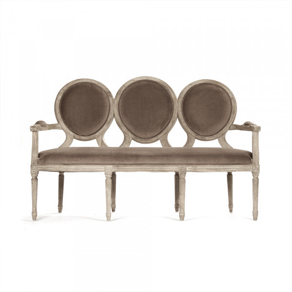 Zentique Medallion Settee
