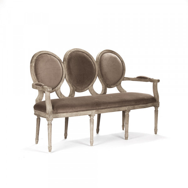 Zentique Medallion Settee
