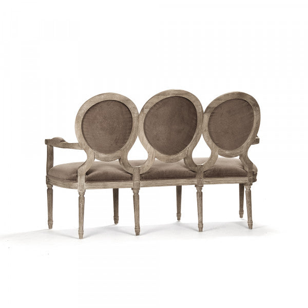 Zentique Medallion Settee