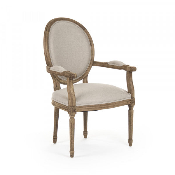 Zentique Medallion Arm Chair