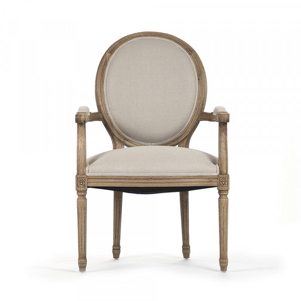 Zentique Medallion Arm Chair