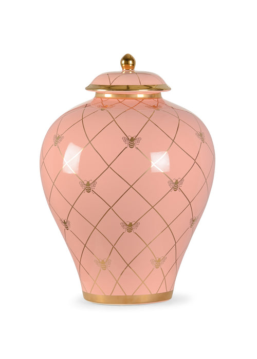 Chelsea House - Bee Humble Jar - Coral (Sm)