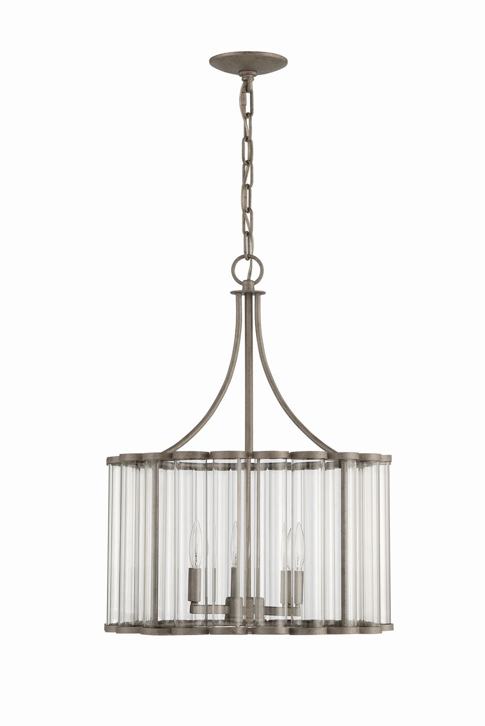 Lumanity Bridgewater 3 Light Glass Statement Chandelier