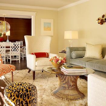 Worlds Away Powell Coffee Table