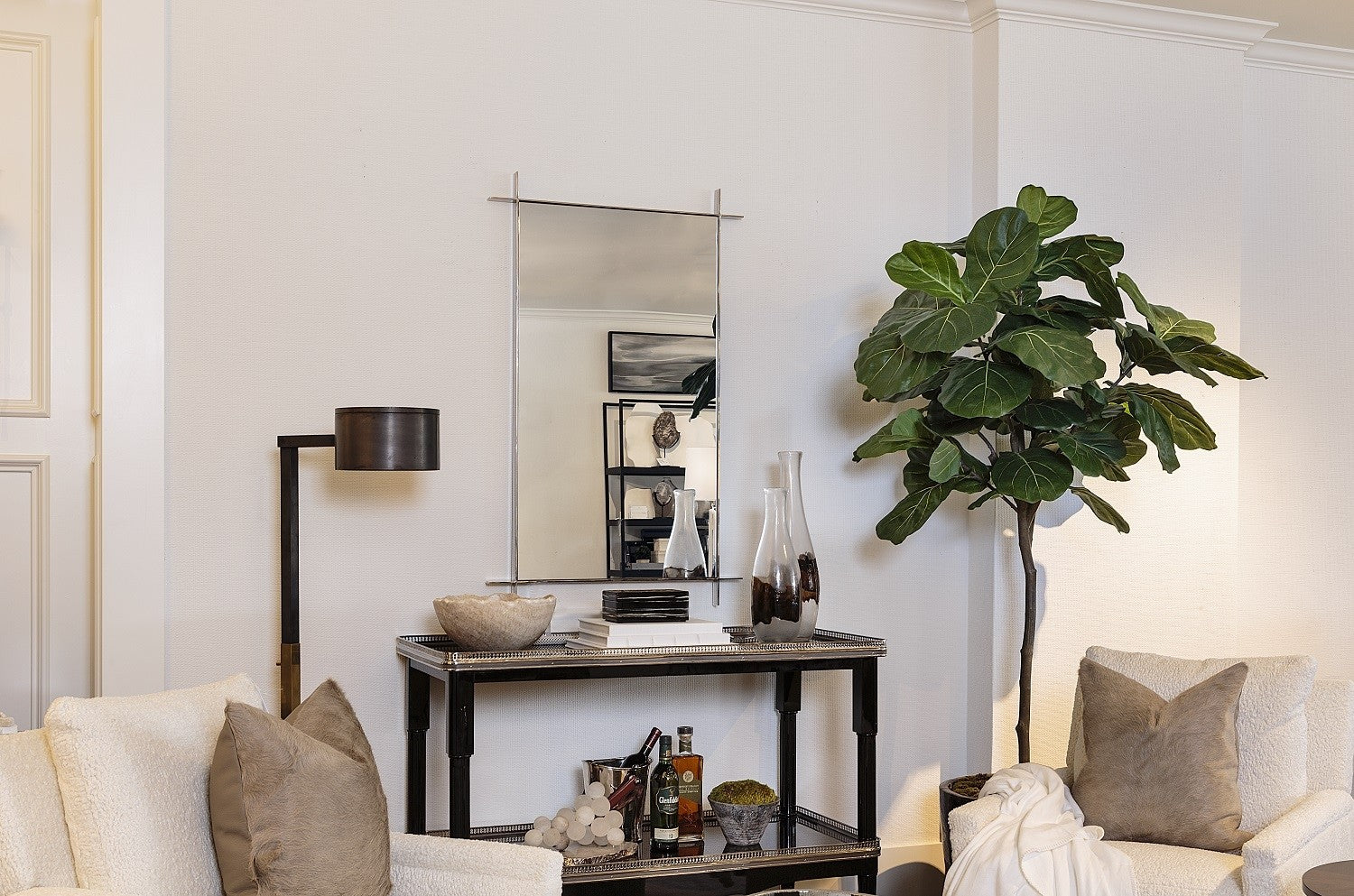 Barclay Butera Hand Welded Wall Mirror