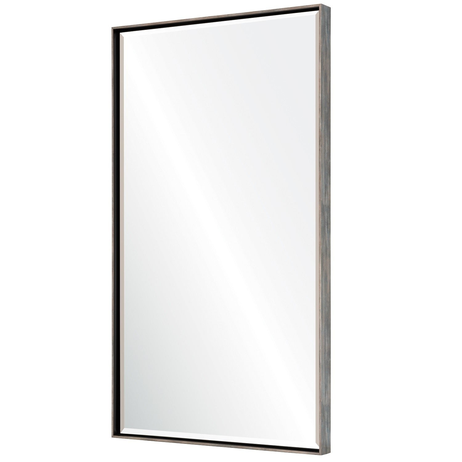 Barclay Butera Alloy Gunmetal Dalton Wall Mirror