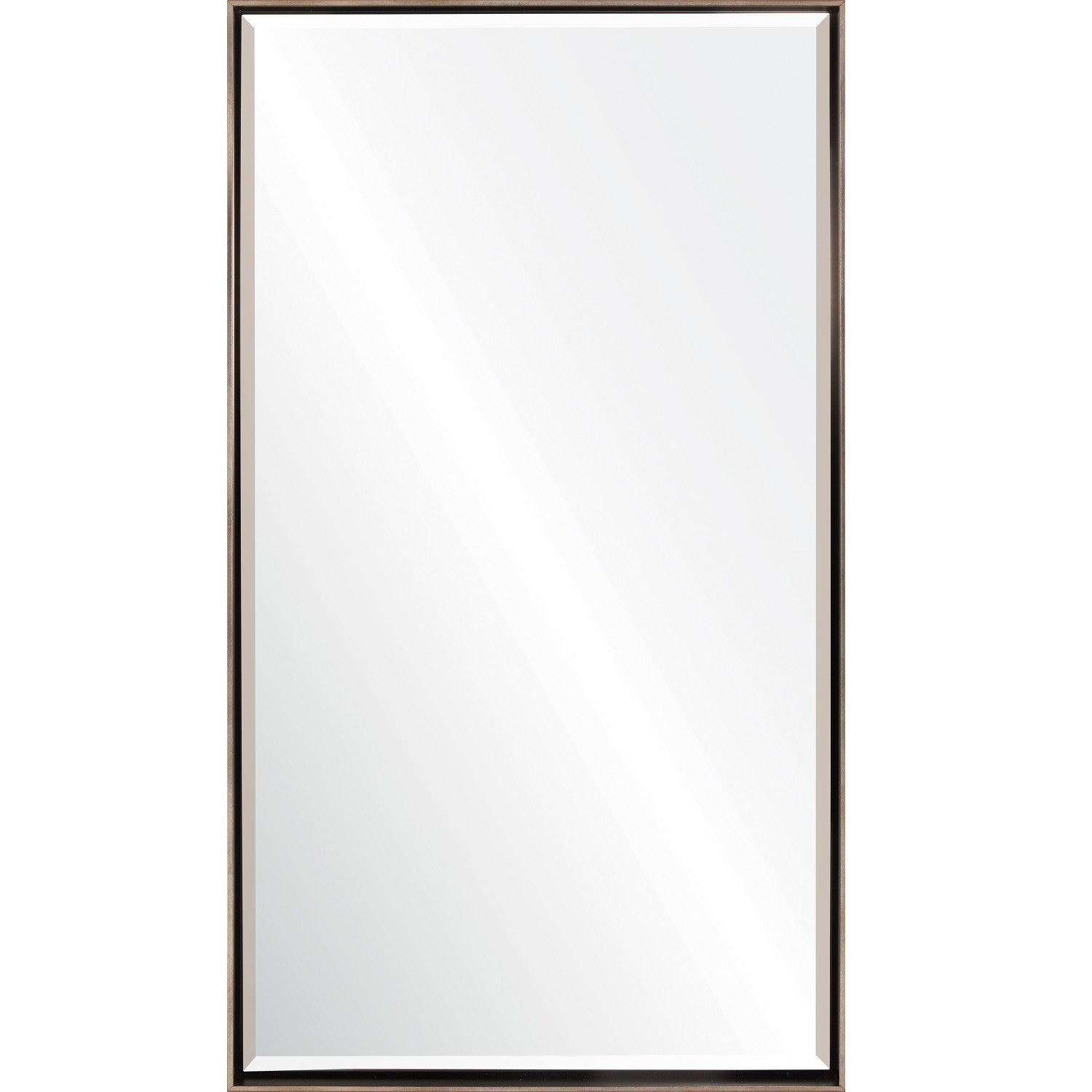 Barclay Butera Alloy Gunmetal Dalton Wall Mirror