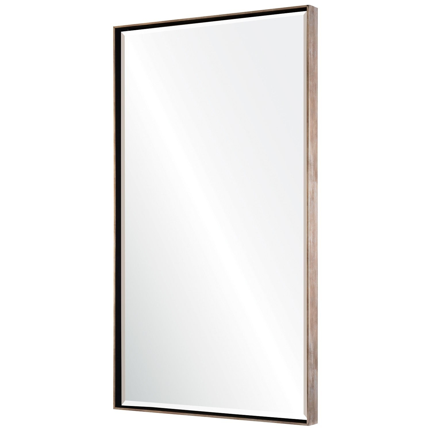 Barclay Butera Alloy Gunmetal Dalton Wall Mirror