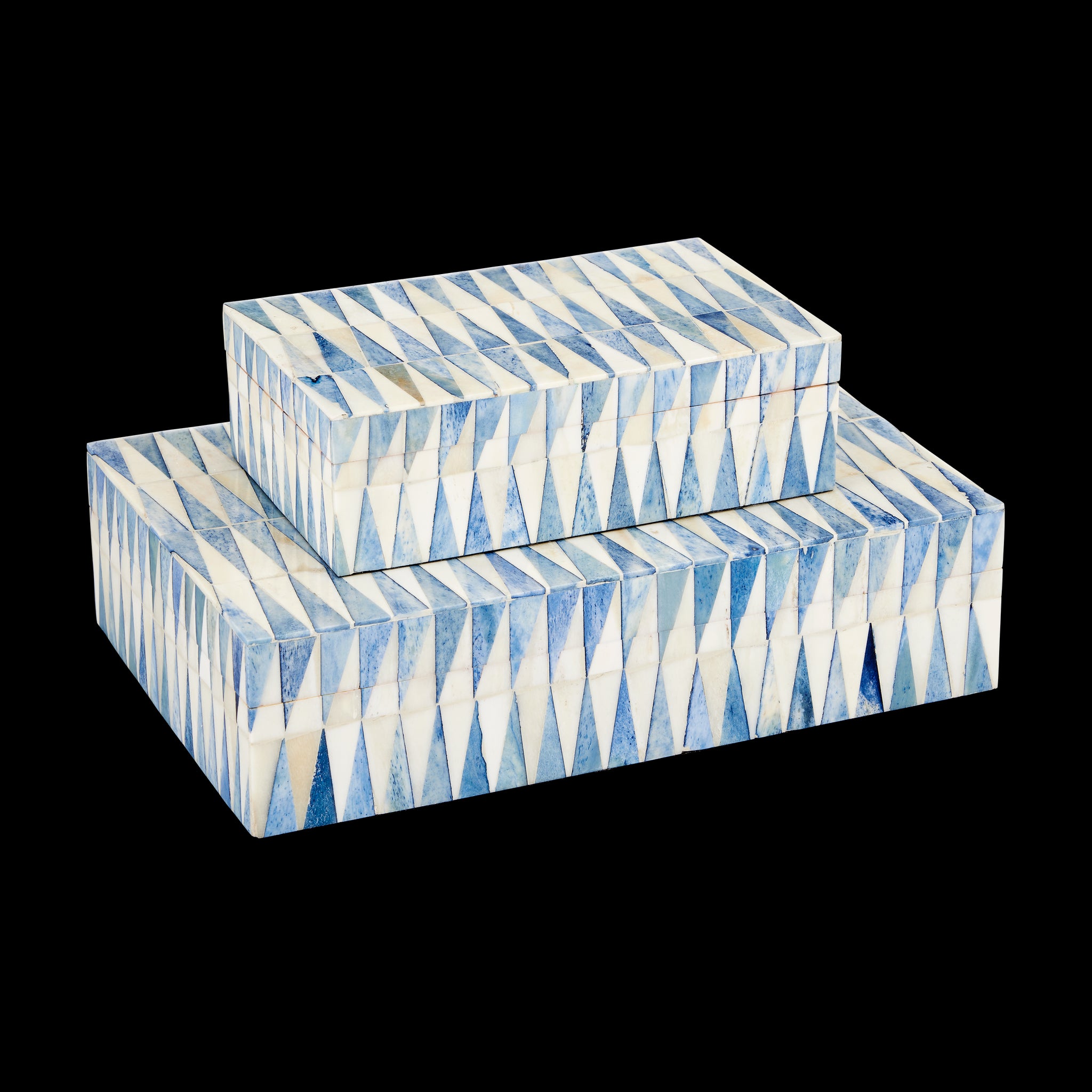 Currey & Company Nadene Bone Box Set Of 2