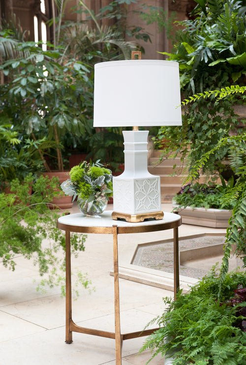 Wildwood Lila Lamp White