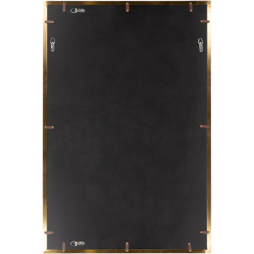 Surya Beckett Mirror in Gold