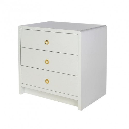 Brook Three Drawer Side Table by EllaHome