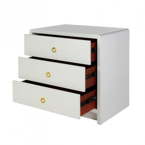 Brook Three Drawer Side Table by EllaHome