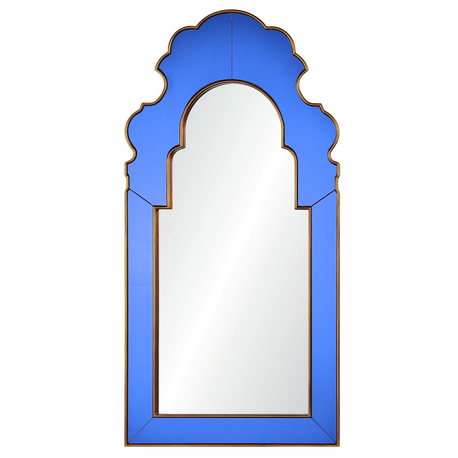 Bunny Williams Sapphire Blue Mirror