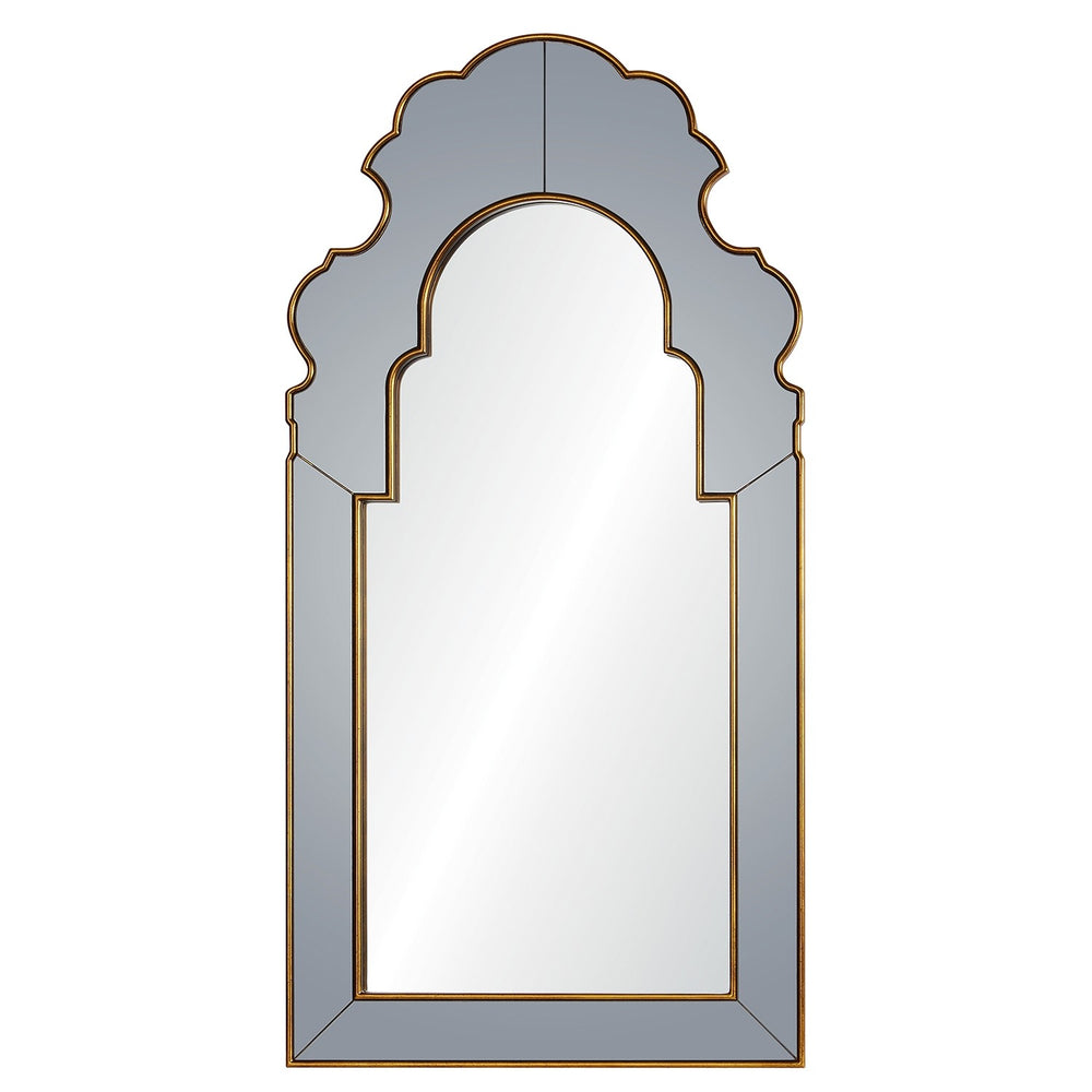 Moonstone Grey Wall Mirror by Bunny Williams