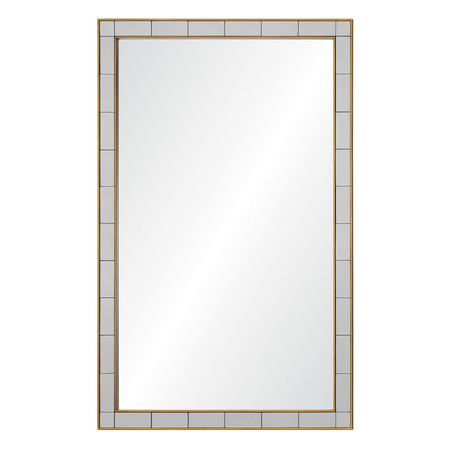 Bunny Williams Grey Rectangular Mirror for Mirror Home