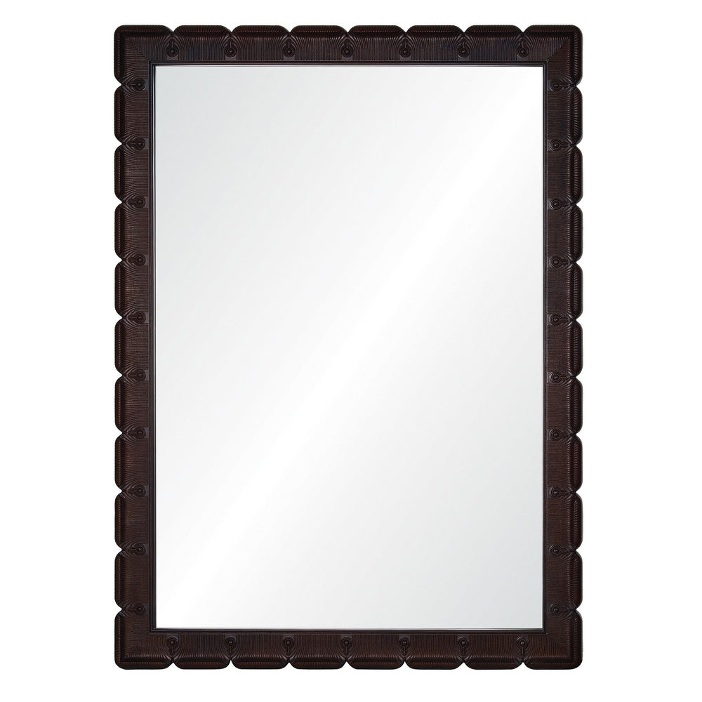 Bunny Williams Darcy Mirror in Dark Mahogany BW3099