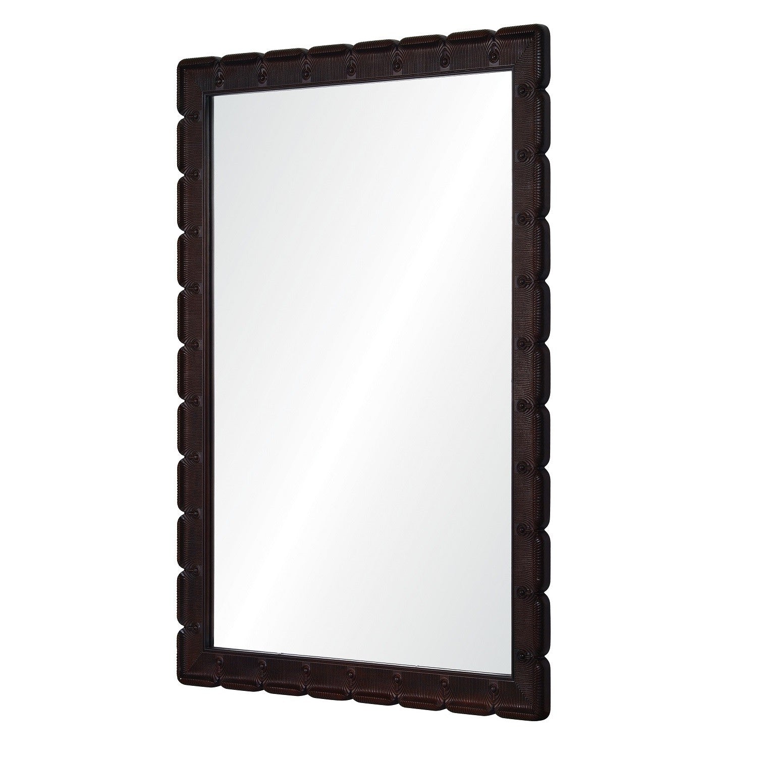 Bunny Williams Darcy Mirror in Dark Mahogany BW3099