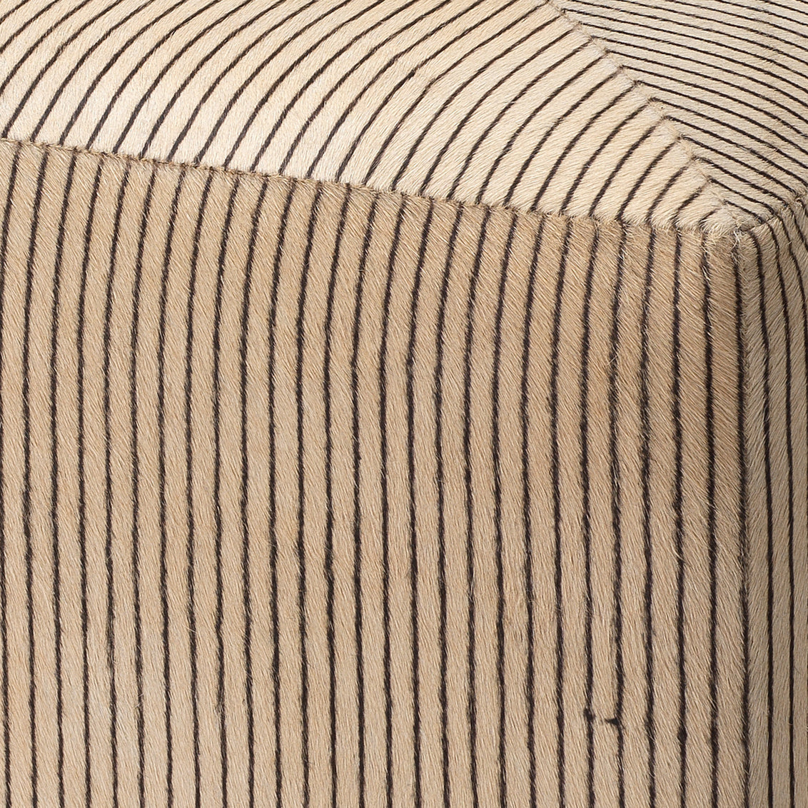 Jamie Young Pinstriped Ottoman