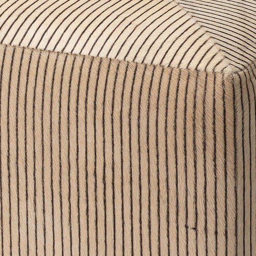 Jamie Young Pinstriped Ottoman