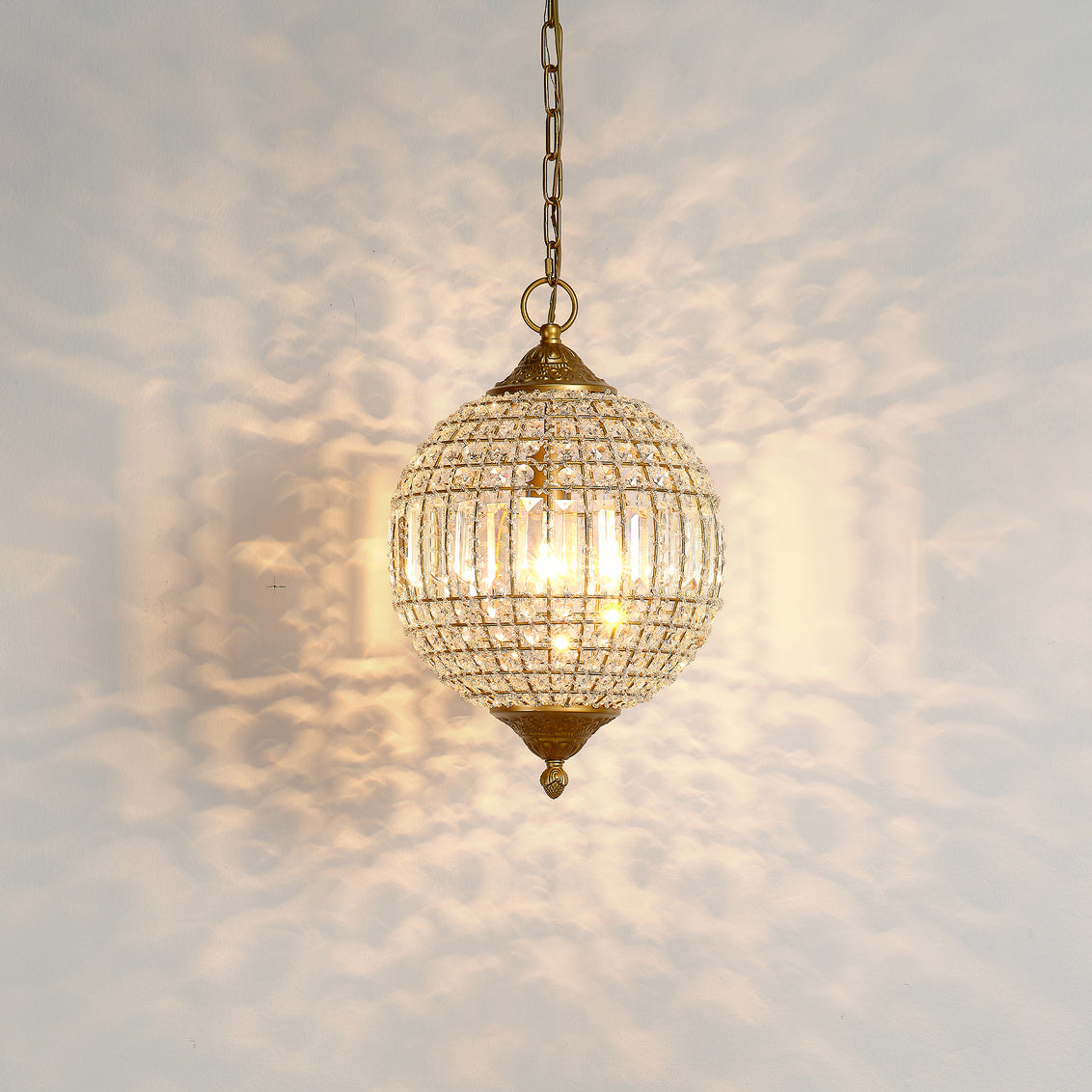 Crystal Orb Pendant Light Lifestyle by JY