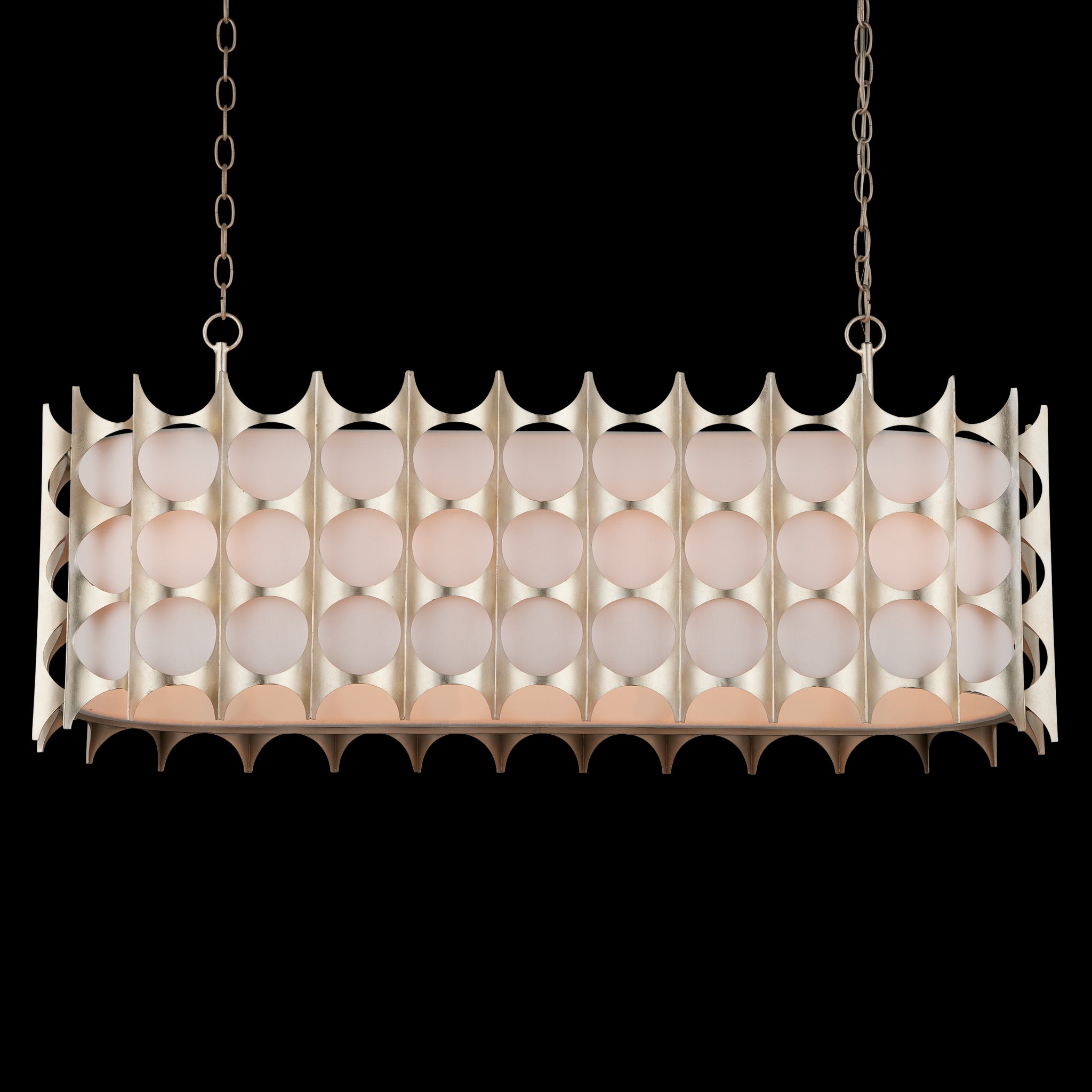 Currey & Company 37.5" Lunaria Round Mirror