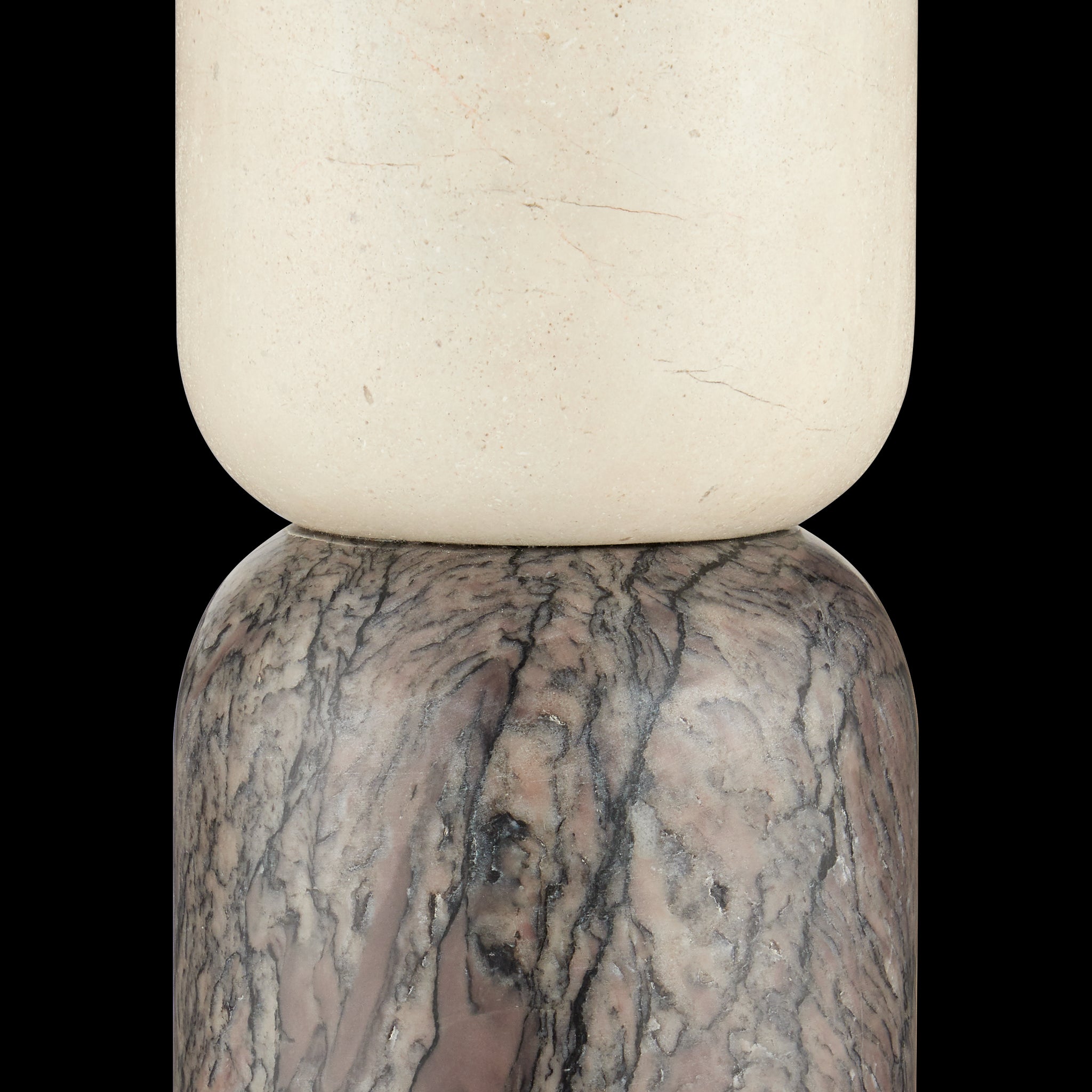 Currey & Company Moreno Marble Objects Set Of 2