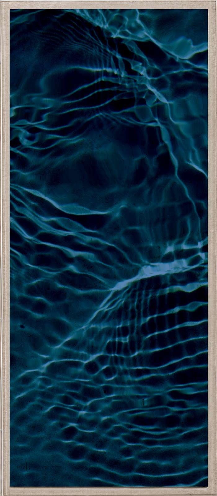 Natural Curiosities California Navy Blue Ripple Art, Series 2