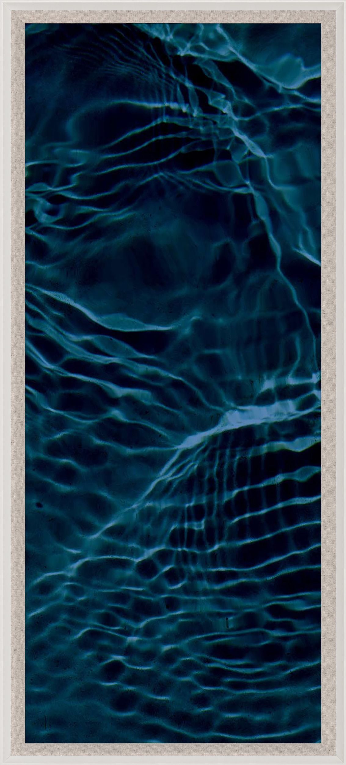 Natural Curiosities California Navy Blue Ripple Art, Series 2