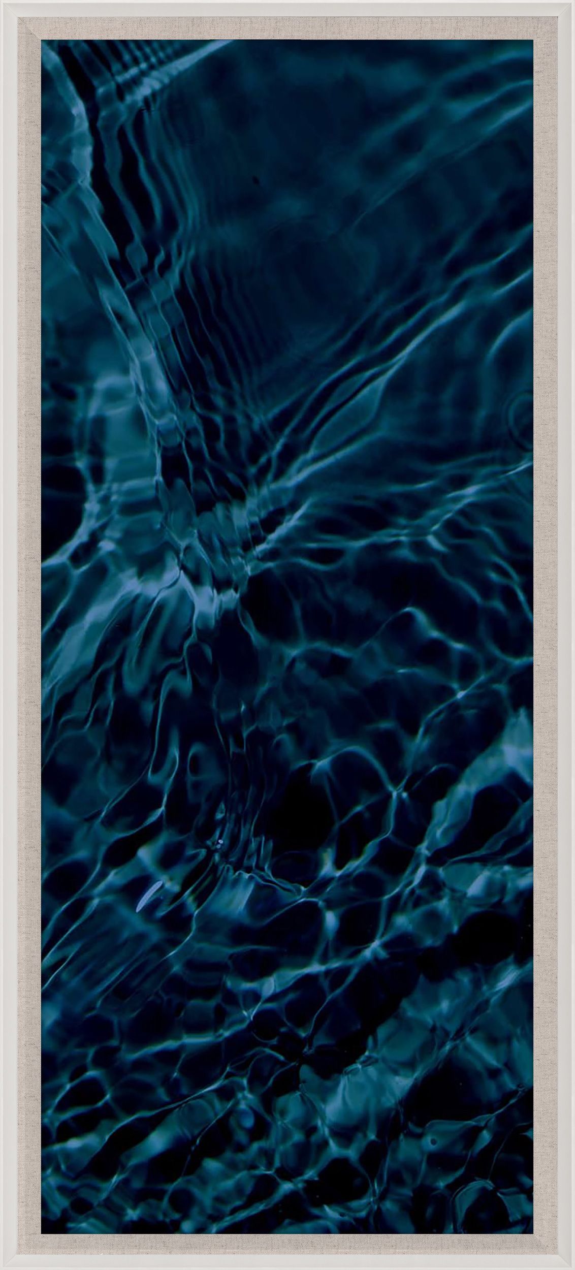 Natural Curiosities California Navy Blue Ripple Art, Series 2