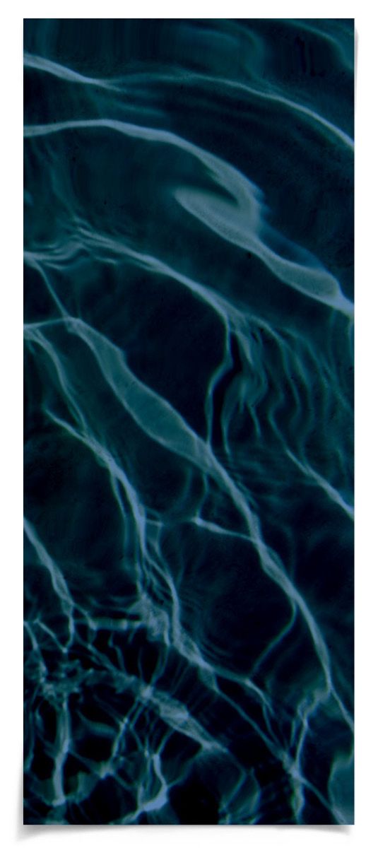 Natural Curiosities California Navy Blue Ripple Art, Series 2