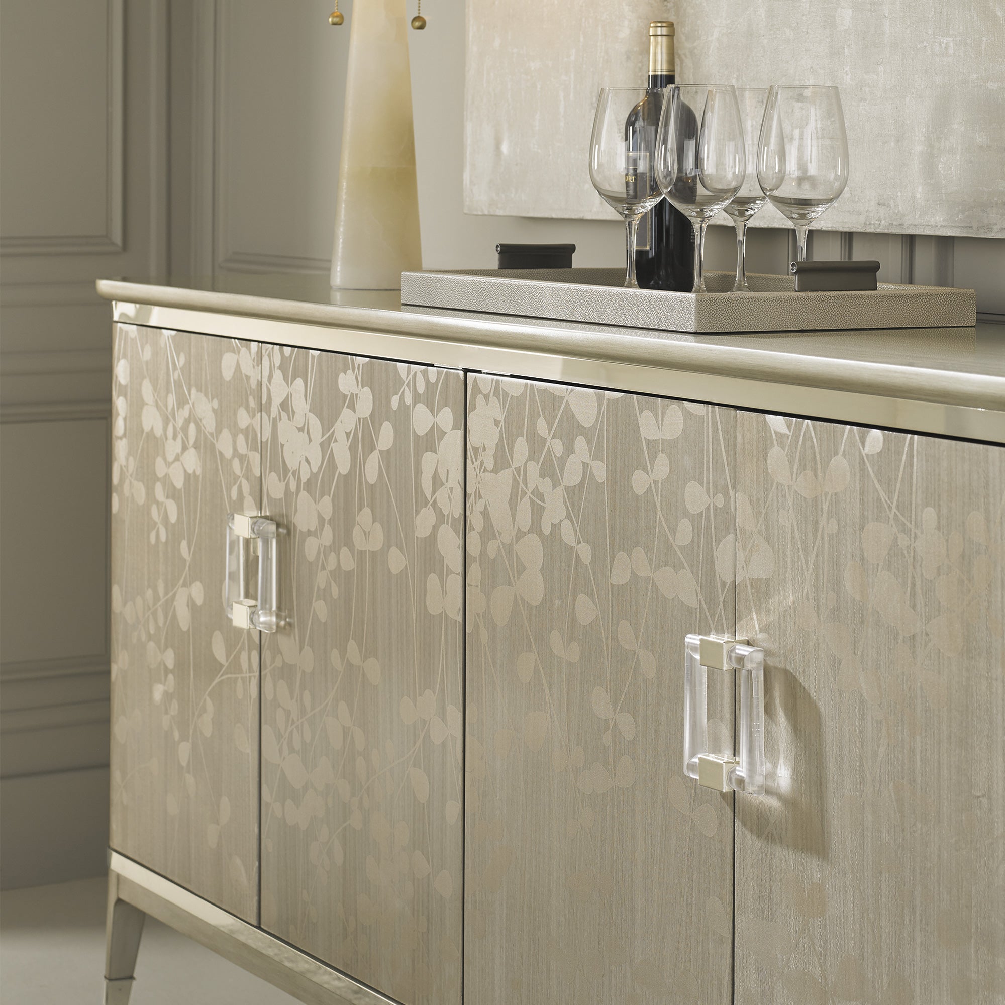 Caracole Turn a New Leaf Cabinet
