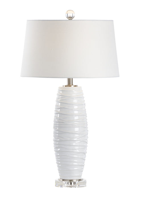 Wildwood Twister Lamp in Snow White