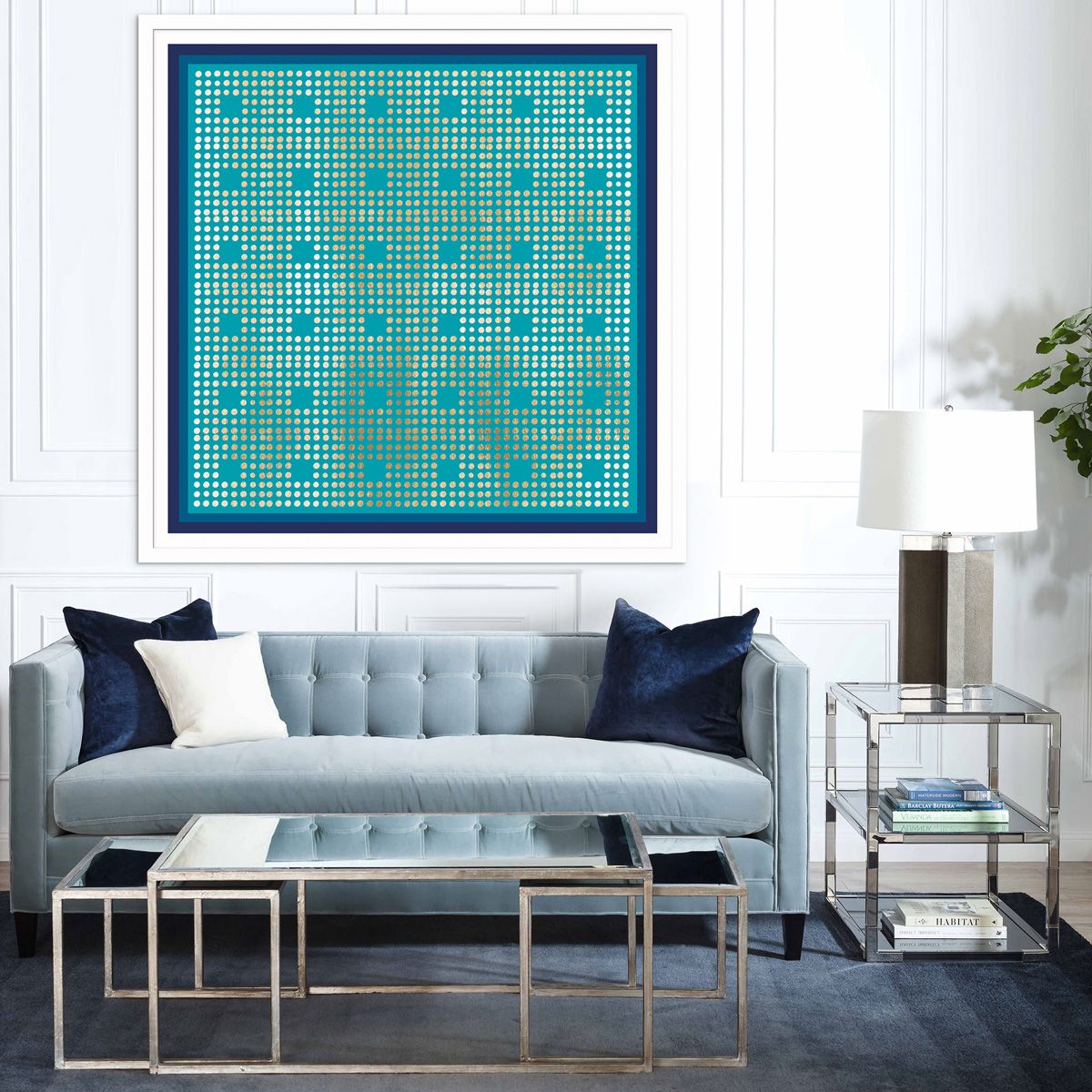 Natural Curiosities Cerulean Radiance Wall Art